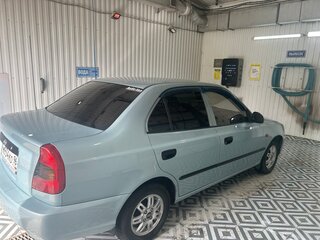 2008 Hyundai Accent ТагАЗ II, зелёный, 650000 рублей, вид 5