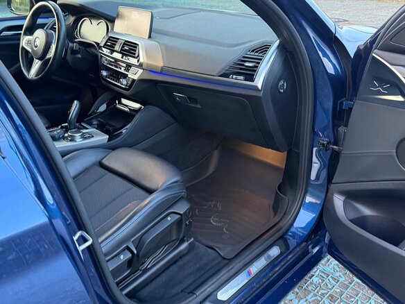 2018 BMW X4 20d II (G02), синий - вид 8