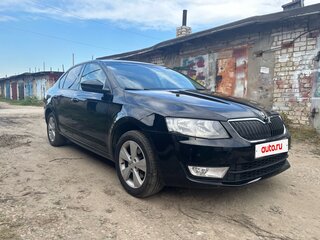 2014 Skoda Octavia III (A7), чёрный, 1195000 рублей, вид 4