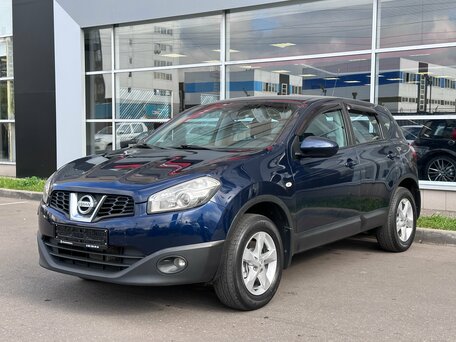 2012 Nissan Qashqai I Рестайлинг, синий, 730000 рублей, вид 3