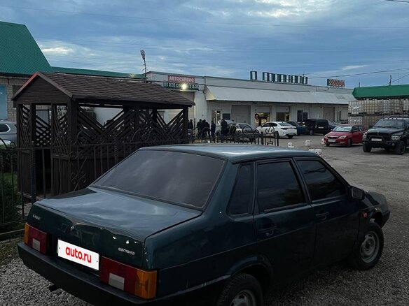 2000 Lada (ВАЗ) 21099, зелёный, 88000 рублей - вид 1