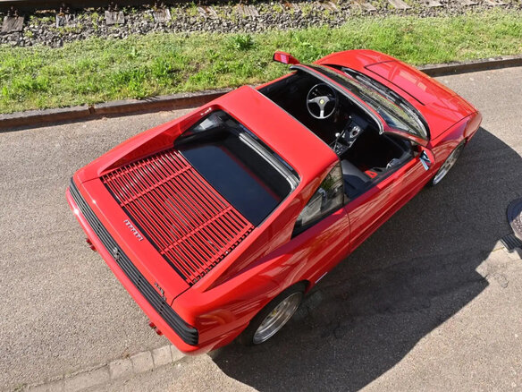 1992 Ferrari 348 TS, красный, 11300000 рублей - вид 10