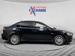 2010 Mitsubishi Lancer X, чёрный, 595000 рублей, вид 3