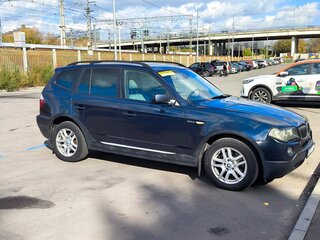2007 BMW X3 20d I (E83) Рестайлинг, синий, 1100000 рублей, вид 3