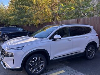 2021 Hyundai Santa Fe IV Рестайлинг, белый, 3700000 рублей, вид 4