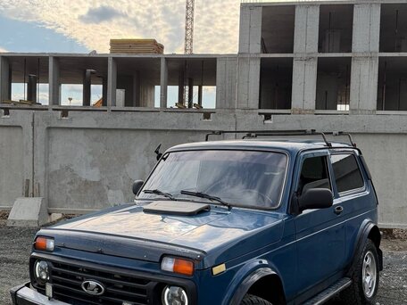 2012 Lada (ВАЗ) 2121 (4x4) I Рестайлинг, синий, 370000 рублей, вид 2