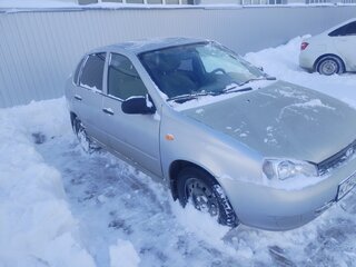 2008 Lada (ВАЗ) Kalina I, серебристый, 160000 рублей, вид 1