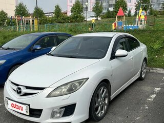 2008 Mazda 6 II (GH), белый, 800000 рублей, вид 1