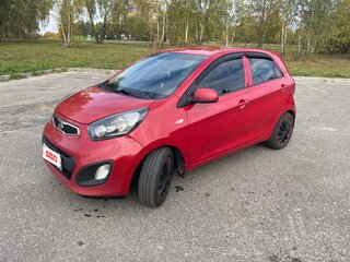 2011 Kia Picanto II, красный, 430000 рублей, вид 1