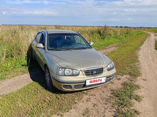 2002 Hyundai Elantra III (XD), бежевый, 173000 рублей, вид 2