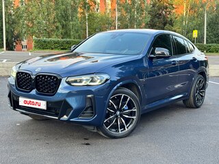 2021 BMW X4 30i II (G02) Рестайлинг, синий, 5950000 рублей, вид 2