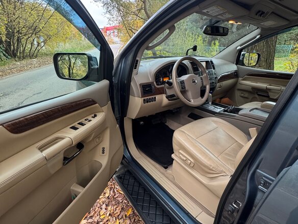 2011 Nissan Armada I Рестайлинг, голубой, 3000000 рублей - вид 5