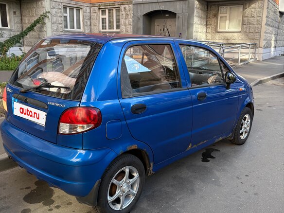 2011 Daewoo Matiz I Рестайлинг, синий, 145000 рублей - вид 4