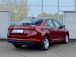 2020 Skoda Rapid II, красный, 1769000 рублей, вид 5