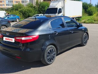 2014 Kia Rio 6-speed III, чёрный, 550000 рублей, вид 4