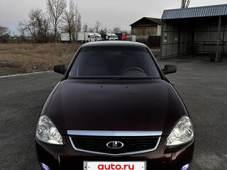 2008 Lada (ВАЗ) Priora I, пурпурный, 350000 рублей, вид 3