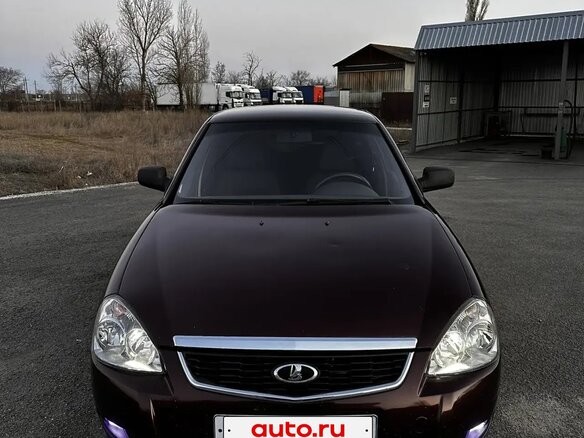 2008 Lada (ВАЗ) Priora I, пурпурный, 350000 рублей - вид 2