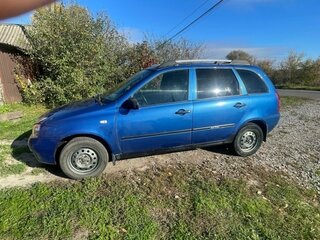 2008 Lada (ВАЗ) Kalina I, синий, 230000 рублей, вид 4