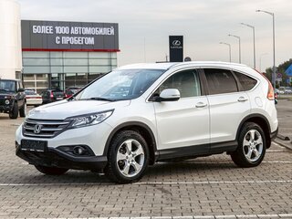 2014 Honda CR-V IV, белый, 1625000 рублей, вид 1