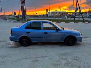 2004 Hyundai Accent ТагАЗ II, фиолетовый, 180000 рублей, вид 4