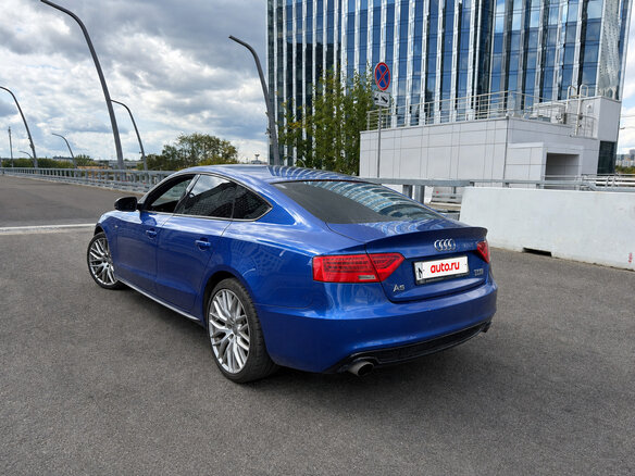 2016 Audi A5 I (8T) Рестайлинг, синий - вид 5