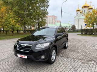 2011 Hyundai Santa Fe II Рестайлинг, чёрный, 1138000 рублей, вид 1