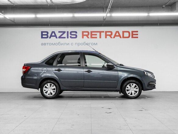 2019 Lada (ВАЗ) Granta I Рестайлинг, серый, 515000 рублей - вид 3
