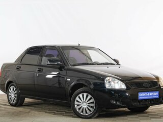 2014 Lada (ВАЗ) Priora I Рестайлинг, чёрный, 569000 рублей, вид 1