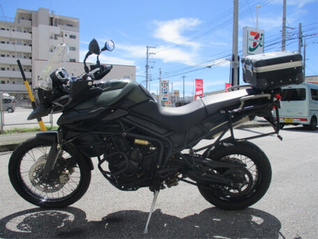 2014 Triumph Tiger 900, зелёный, 460000 рублей, вид 2