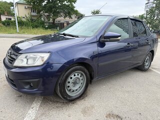 2014 Lada (ВАЗ) Granta I, синий, 520000 рублей, вид 2