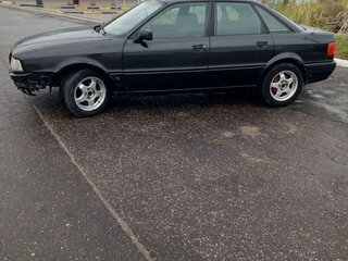 1989 Audi 80 IV (B3), чёрный, 250000 рублей, вид 3