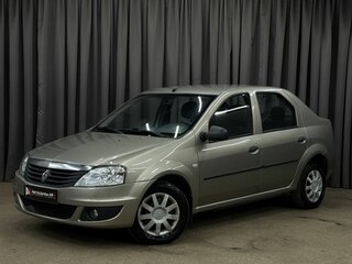 2010 Renault Logan I Рестайлинг, бежевый, 459777 рублей, вид 1
