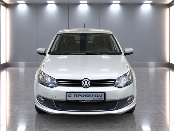 2013 Volkswagen Polo V, серебристый, 890000 рублей - вид 1