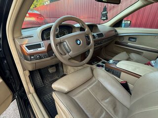 2004 BMW 7 серии 730d IV (E65/E66), чёрный, 820000 рублей, вид 4