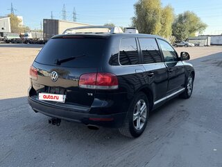 2005 Volkswagen Touareg I, чёрный, 420000 рублей, вид 3