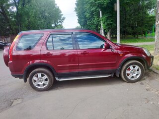 2003 Honda CR-V II, пурпурный, 1100000 рублей, вид 2