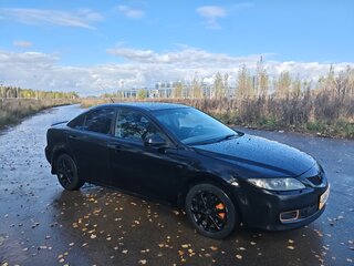 2007 Mazda 6 I (GG) Рестайлинг, чёрный, 410000 рублей, вид 1