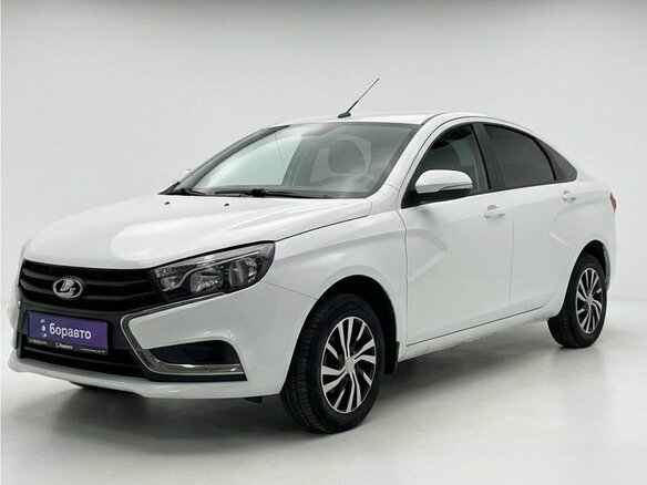 2018 Lada (ВАЗ) Vesta I, белый, 1055000 рублей