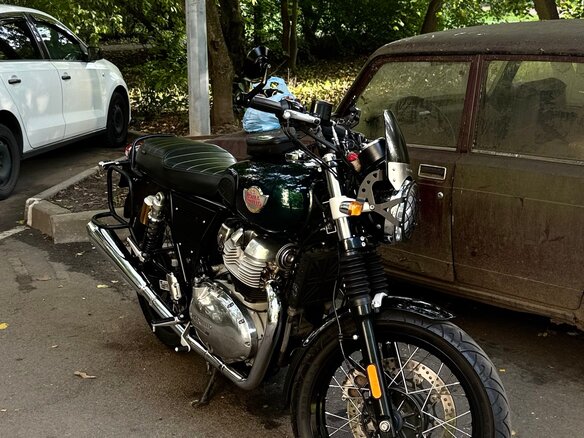 2024 Royal Enfield Interceptor 650, зелёный, 620000 рублей - вид 6