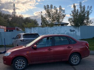 2013 Lada (ВАЗ) Granta I, красный, 215000 рублей, вид 5