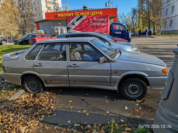 2004 Lada (ВАЗ) 2115, серебристый, 65000 рублей - вид 5