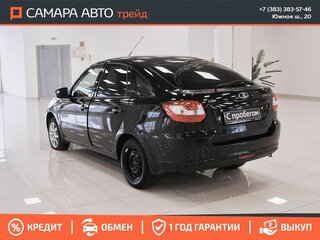 2015 Lada (ВАЗ) Granta I, чёрный, 384000 рублей, вид 4