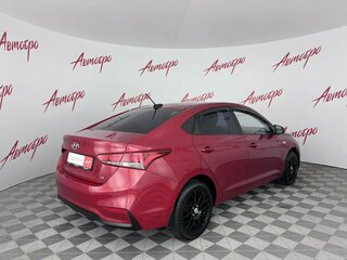 2018 Hyundai Solaris II, красный, 1180000 рублей, вид 5