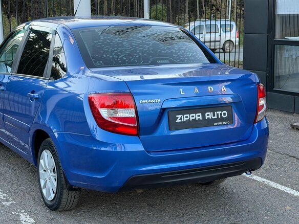 2020 Lada (ВАЗ) Granta I Рестайлинг, синий - вид 6