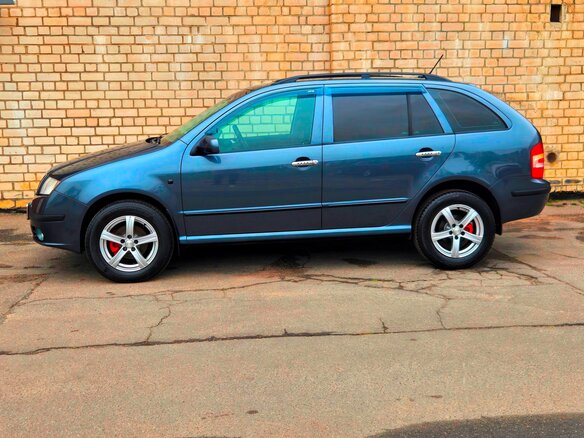 2007 Skoda Fabia I Рестайлинг, серый, 535707 рублей - вид 6