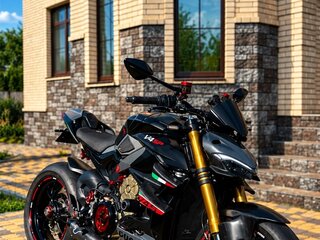 2024 Ducati Streetfighter V4, серый, 2585800 рублей, вид 1