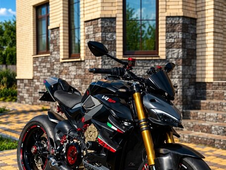 2024 Ducati Streetfighter V4, серый, 2585800 рублей, вид 1