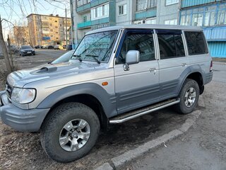 1999 Hyundai Galloper II, серебристый, 700000 рублей, вид 4