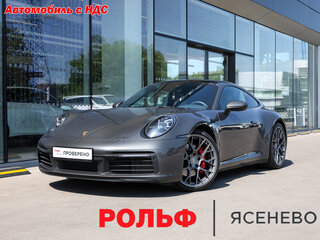2021 Porsche 911 Carrera 4S VIII (992), серый, 17900000 рублей, вид 1