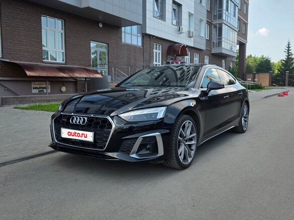 2020 Audi A5 Sportback 40 TDI II (F5) Рестайлинг, чёрный, 3500000 рублей